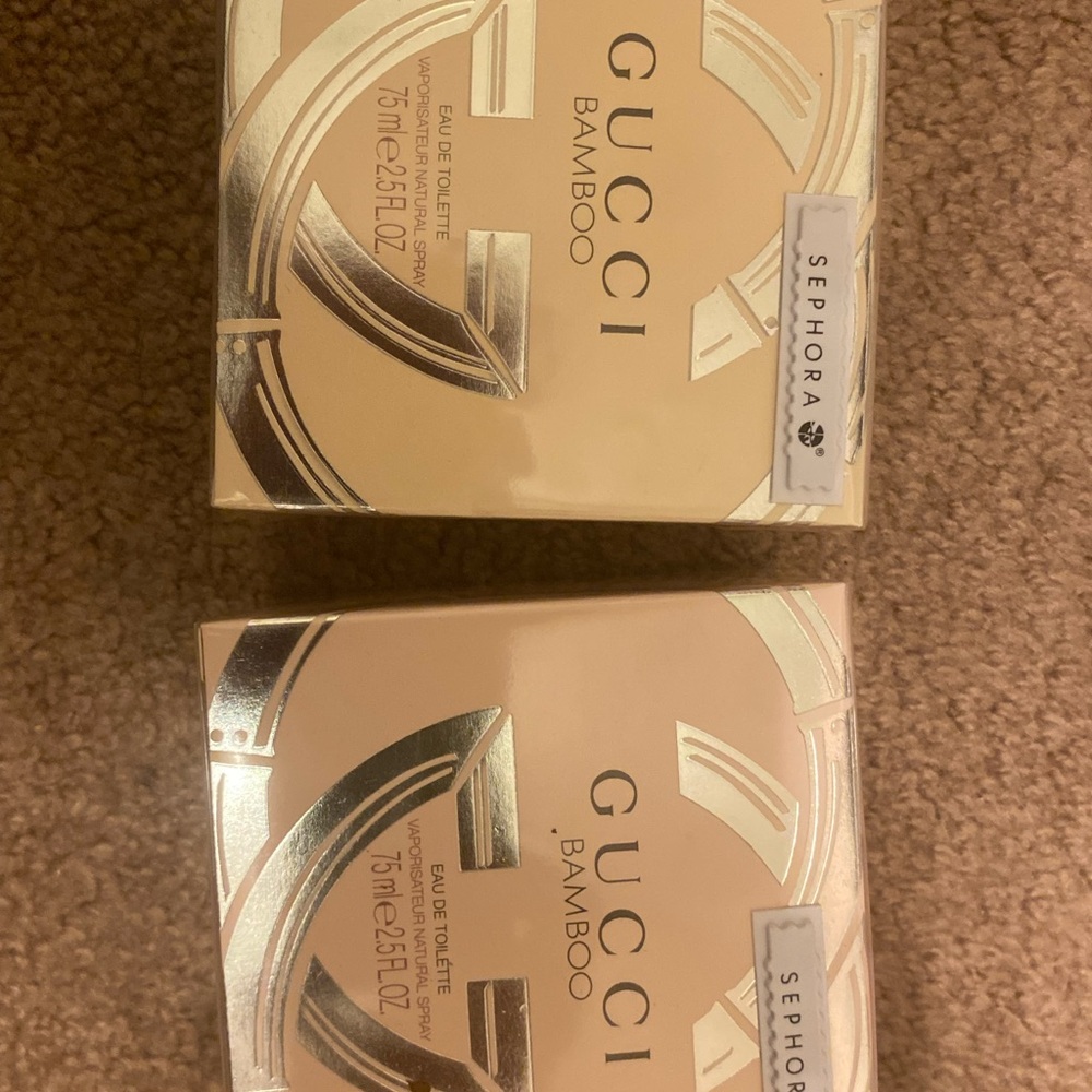 Gucci Bamboo Eau de Toilette in Gold and Cream
